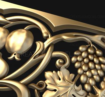 Square panels (PN_0264) 3D model for CNC machine